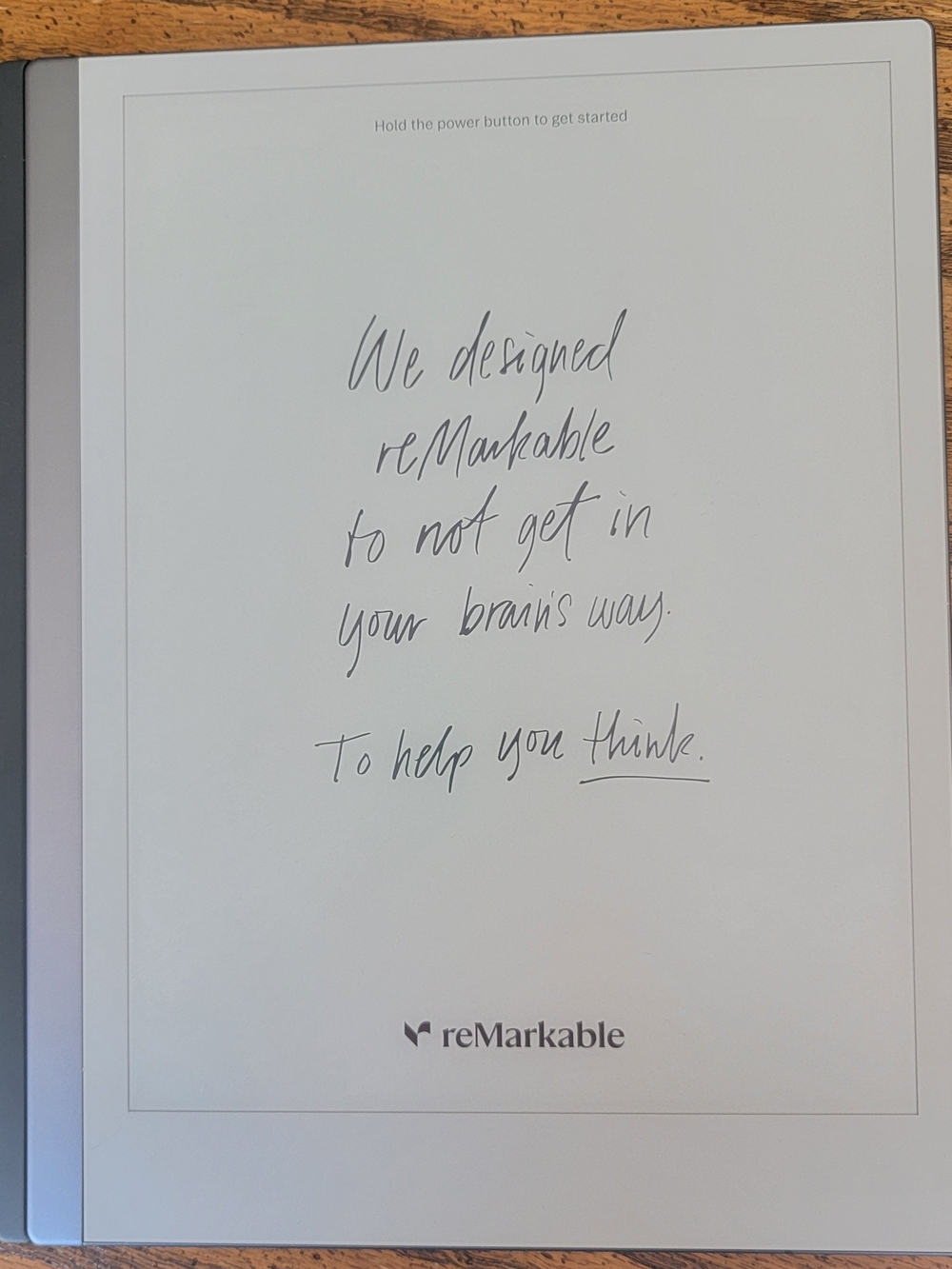 reMarkable 2 Paper Tablet - Sleek Minimal Design